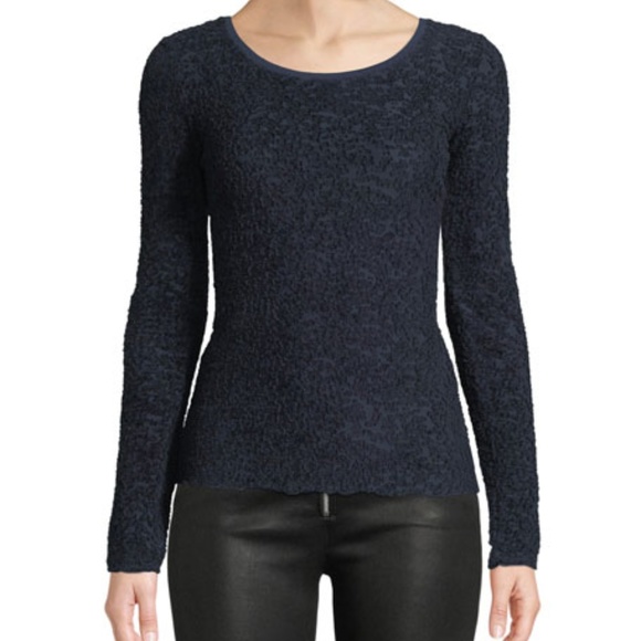 rag & bone Tops - Rag & Bone NWT Collier Jacquard Top L